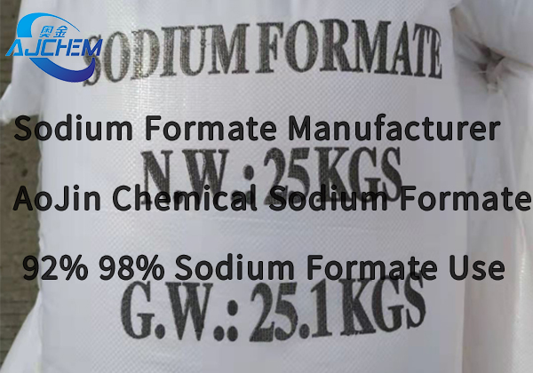 Sodium Formate Manufacturer AoJin Chemical Sodium Formate 92% 98% Sodium Formate Use